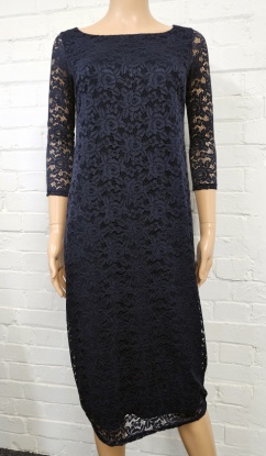 Anonymous Navy Lace Dress